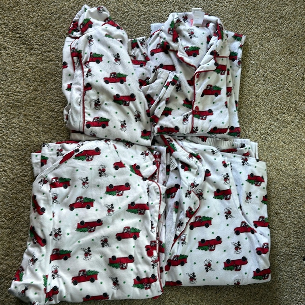 Set of family Mickey PJs (4)